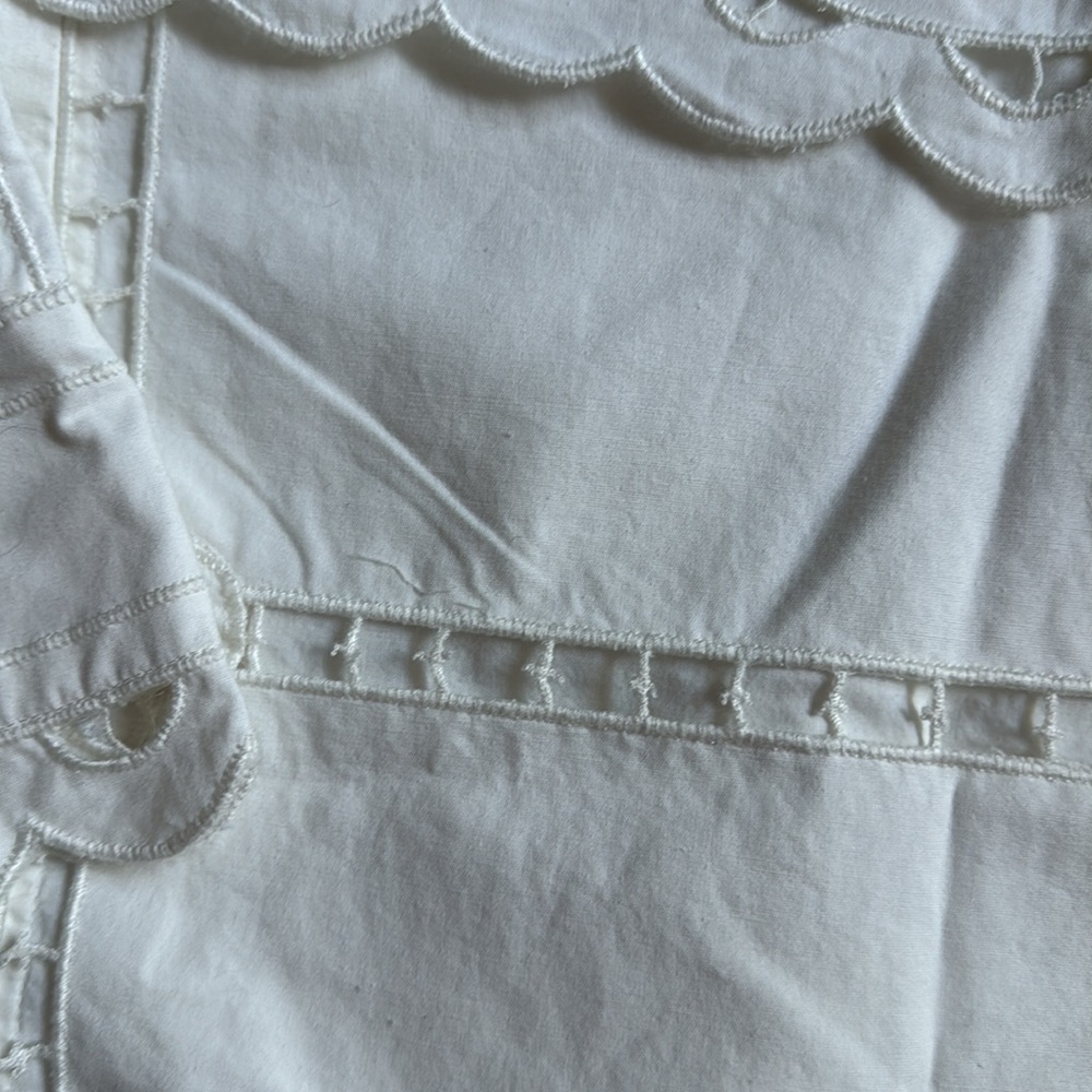 NWT Praline Eyelet Embroidered Long Sleeve Cotton Dress - Picture 8 of 13